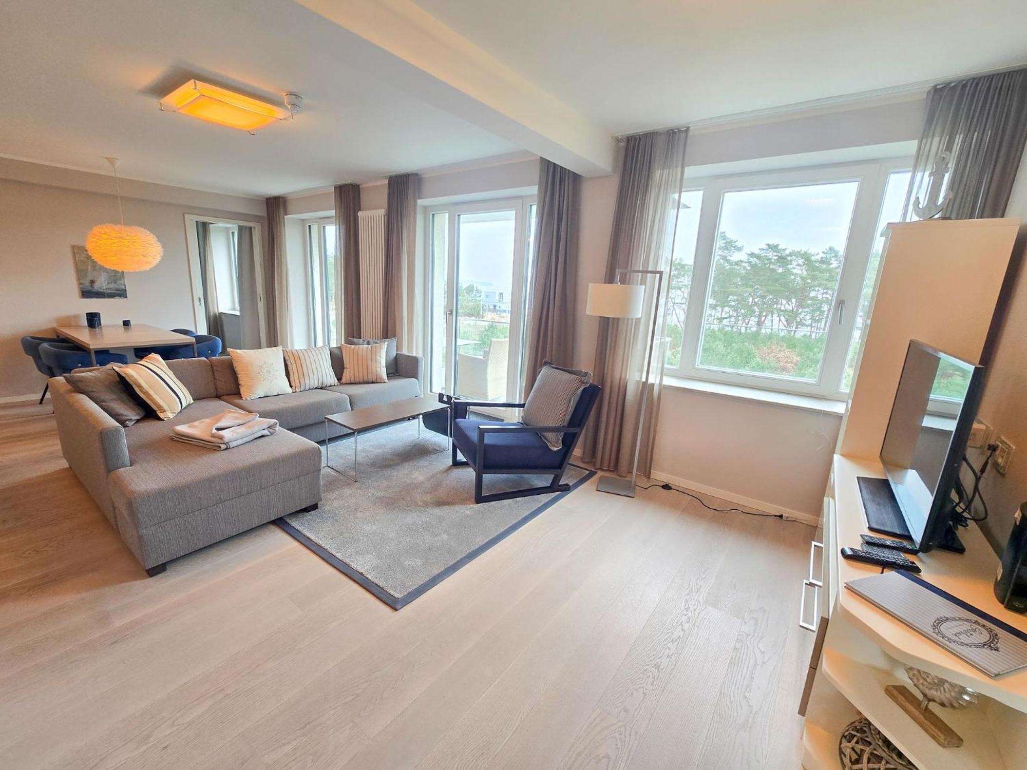 Duenenresidenz Prora - Ferienwohnung Mit Meerblick, 2 Schlafzimmern Und Balkon Np-304 Binz Exterior foto